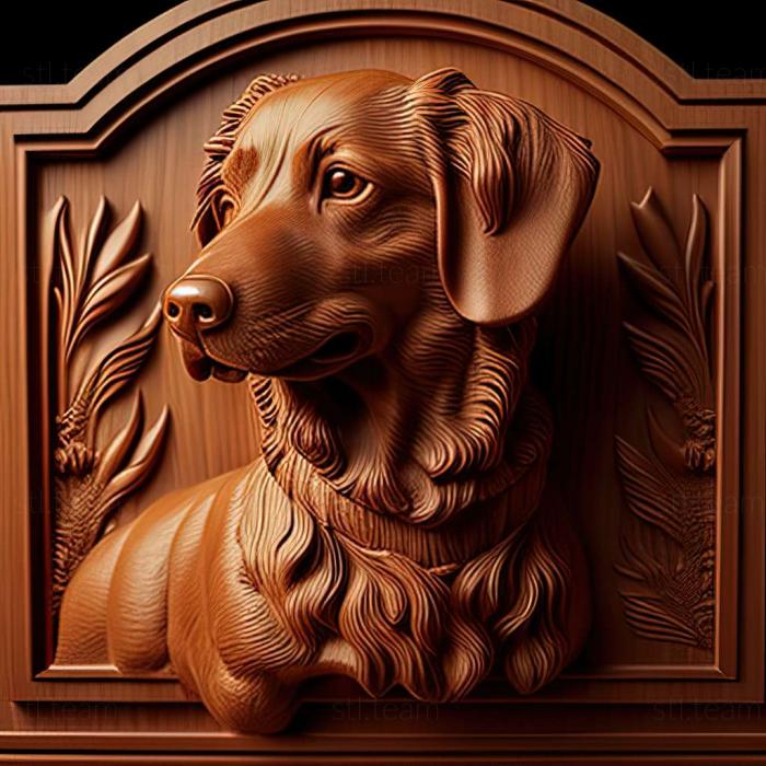 3D model The Uruguayan Cimarron dog (STL)